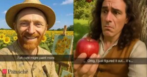 “如果 Snapchat 当时存在”：AI 创作者搞笑且令人难以忘怀的 Z 世代风格历史自拍让互联网着迷