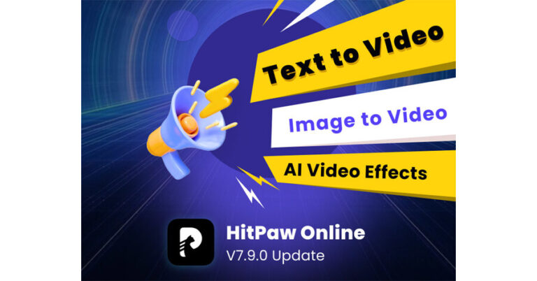 HitPaw Online 推出 AI Video Generator，轻松创作