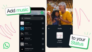 WhatsApp 现在允许您将音乐添加到您的状态更新