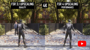 AMD Fsr 4 与 Nvidia Dlss 4 在 4K 分辨率下