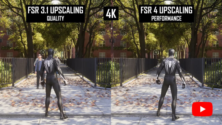 AMD Fsr 4 与 Nvidia Dlss 4 在 4K 分辨率下