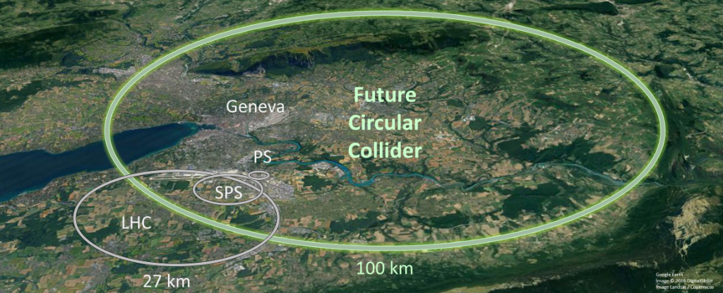 CERN 报告称，56 英里长的巨大粒子粉碎机是可能的
