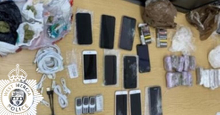 打击使用无人机将毒品和手机投放到监狱的团伙