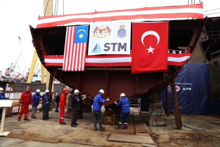 土耳其 STM 开始为马来西亚建造护卫舰