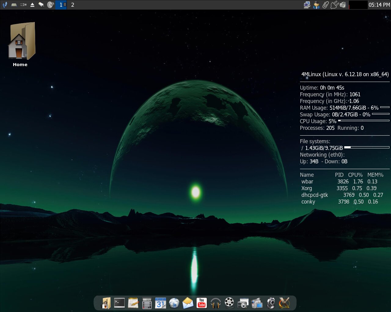 安装 4MLinux 48.0 为您的旧计算机注入新的活力