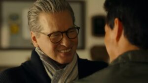 Val Kilmer 在失去说话能力后第一次在 Top Gun 中听到他的 AI 声音时，做出令人心碎的反应