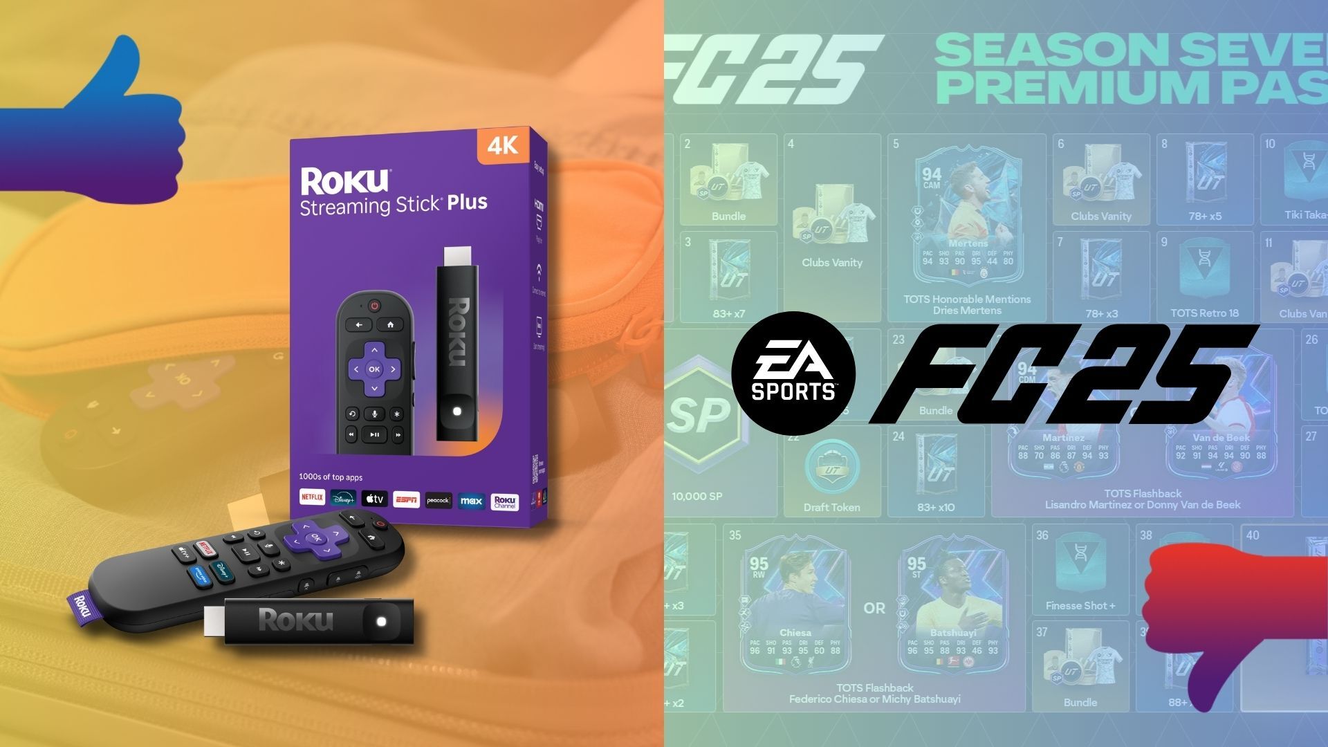 赢家和输家：Roku 坚持比赛，EA Sports FC 打进乌龙球