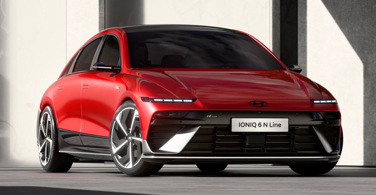 现代的 Ioniq 6 重新设计更运动，也更古怪