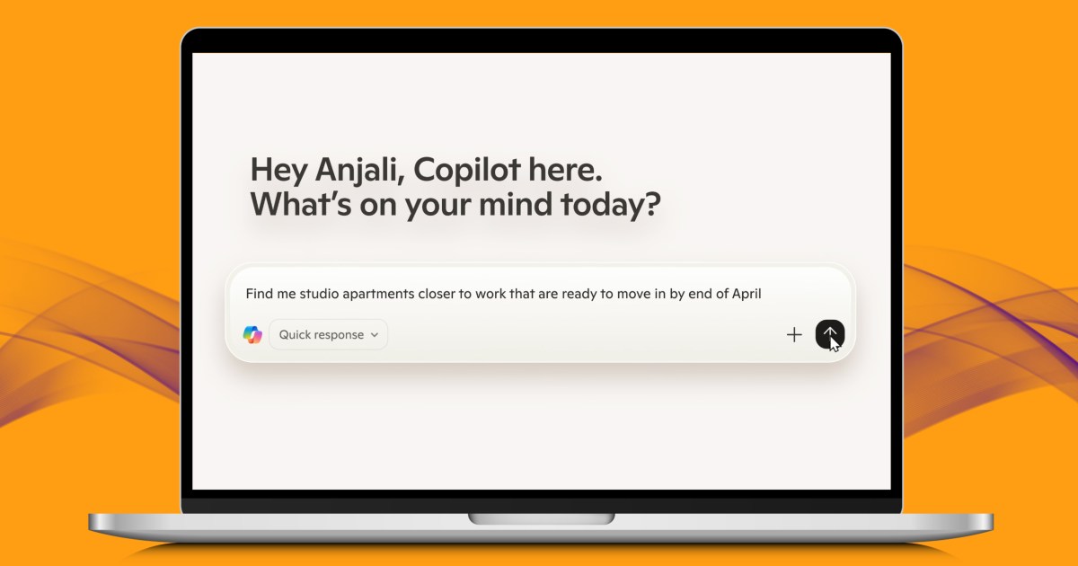 Microsoft Copilot 获取 AI 代理来为你浏览 Web