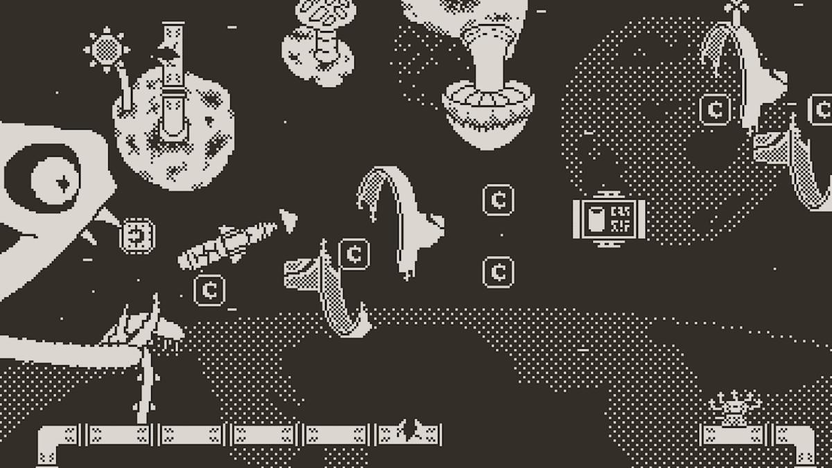 Suborbital Salvage 是 Playdate 的一款惊心动魄的无限跑酷游戏，它会用小行星和侮辱来砸你