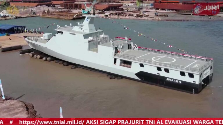 印尼海军将升级新型 Bung Hatta 护卫舰，以加强海岸防御并保护国家海域