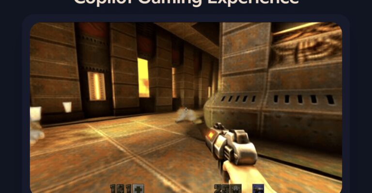 Microsoft 创建了 AI 生成的 Quake 版本