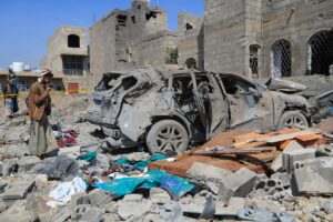 美国空袭在也门造成 6 人死亡，胡塞武装称他们击落了无人机