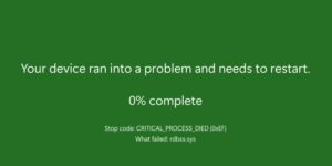 Microsoft 正在重新设计 Windows BSoD，以便您“尽快”恢复工作