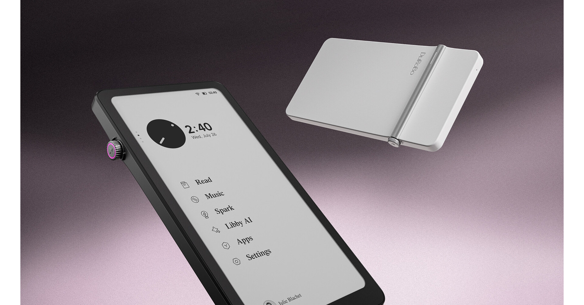 DuRoBo 首次推出第一款产品：Krono–您的 ePaper 焦点中心