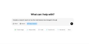 ChatGPT 的 Deep Research 首次向免费用户提供