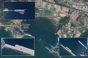 谷歌地球显示中国基地有六艘核潜艇，暴露了海军扩张的规模