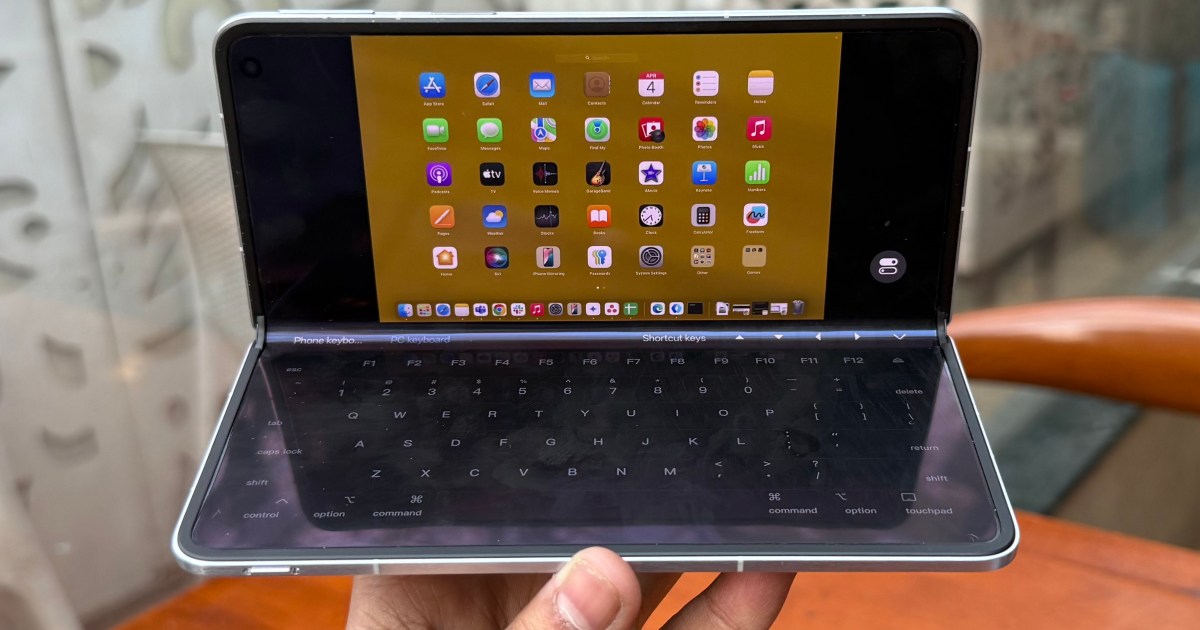 Oppo Find N5 把 Mac 放在了我的口袋里，苹果需要注意。
