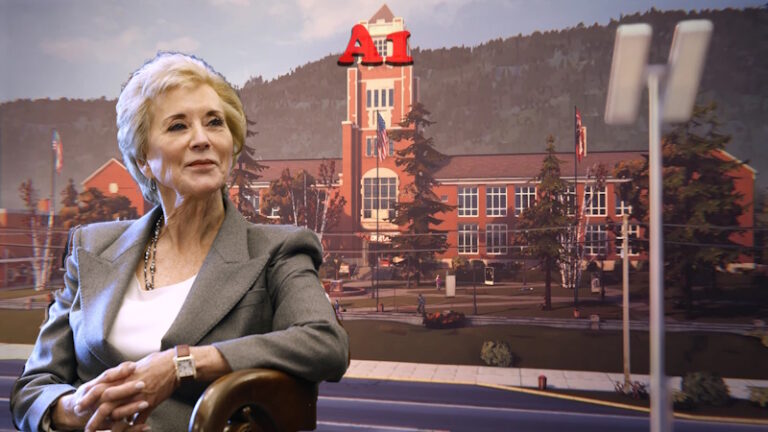 特朗普的教育部长——也是前 WWE 首席执行官——可能会反复将 AI 称为“A1”，但当她称 A1 学习是“一件美妙的事情”时，她可能真的在做某事