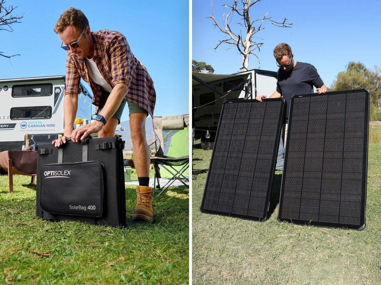 OptiSolex 将 400W 的太阳能放入您可以携带的公文包中