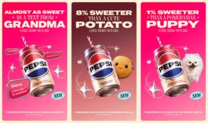 百事可乐推出两款新的零糖口味，并创造了世界上第一个 AI“Sweetest”