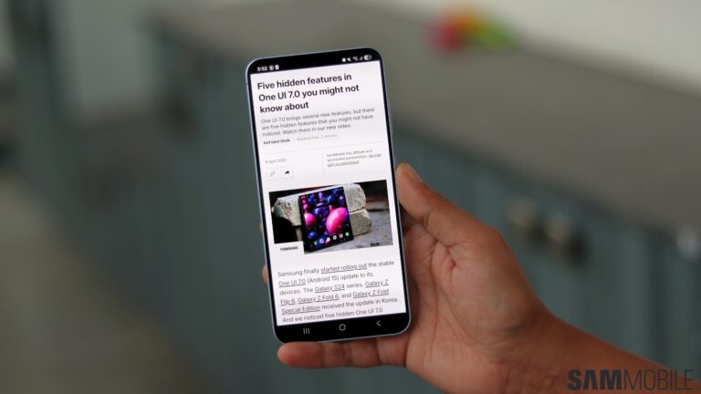 您的 Galaxy 智能手机是否获得了 One UI 7 更新？