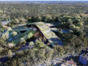 Bjarke Ingels集团揭幕环保博物馆，拥有可步行的绿色屋顶和可持续设计
