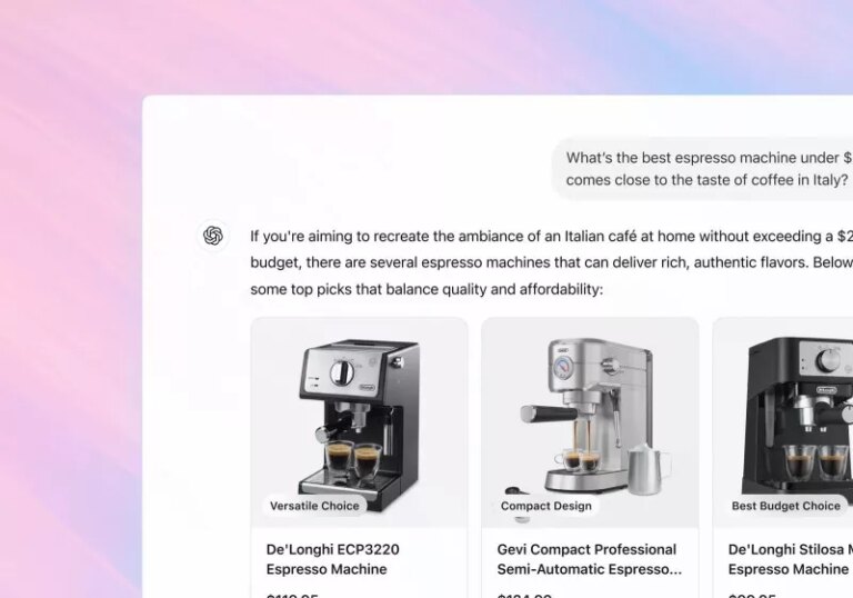 ChatGPT 凭借 AI 驱动的购物建议和零广告超越 Google