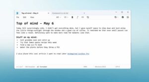 写字板在 Windows 11 中已死，但记事本正在吸收其技能