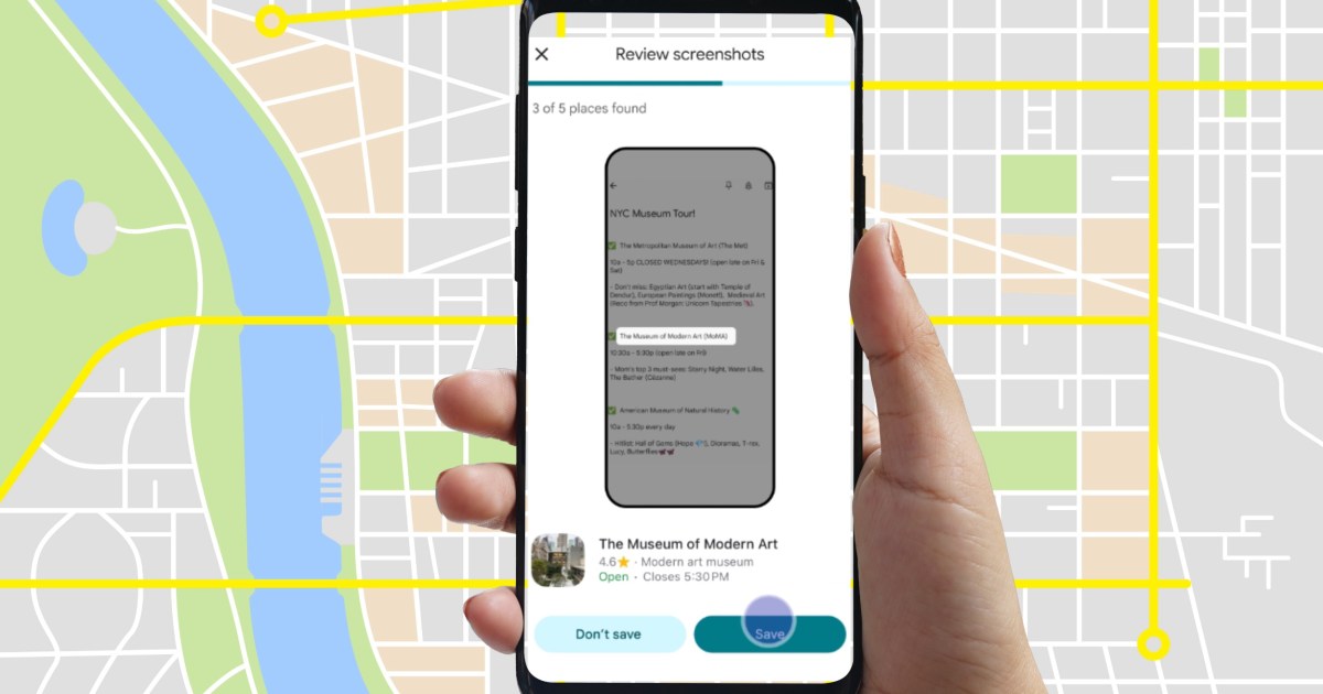Google 地图获得了一个屏幕截图工具，可以更轻松地在 iPhone 上规划旅行