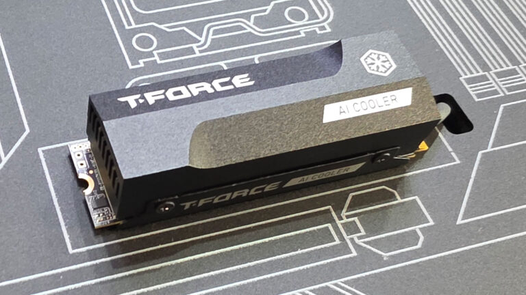 十铨科技在 Computex 2025 上预告 T-Force AI-Flow X 热电 SSD 散热器