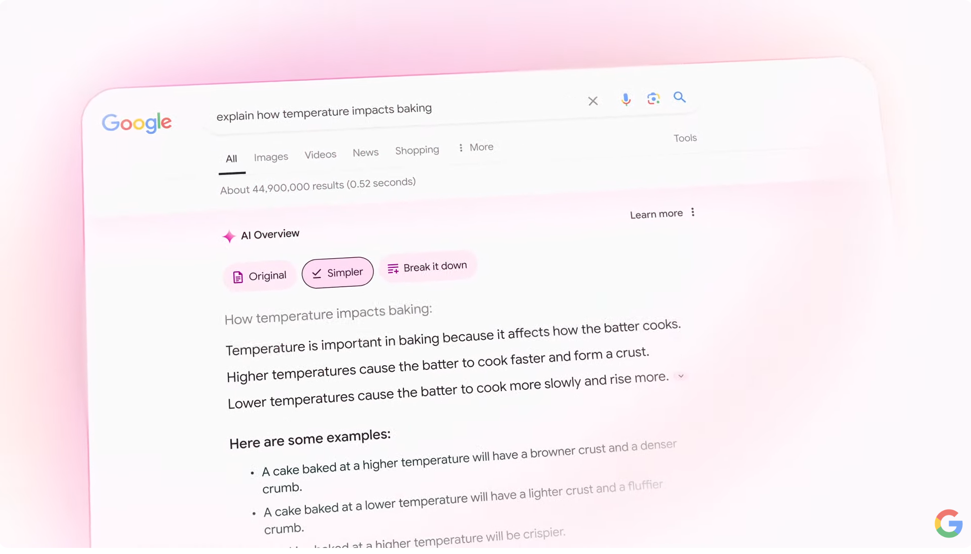 Google AI Overview 有时认为现在仍然是 2024 年