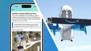 亚马逊 Prime Air 的无人机现在实际上正在向人们运送 iPhone 和 AirTag——这是它的工作原理