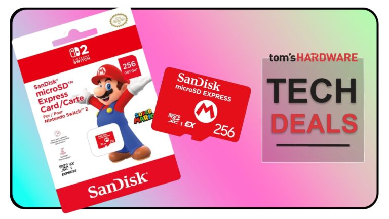 预购适用于 Nintendo Switch 256 的官方 Nintendo 2GB microSD Express 存储卡，价格为 49 英镑