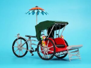 槟城标志性的 Backward Triwheel 进行了出色的乐高改造