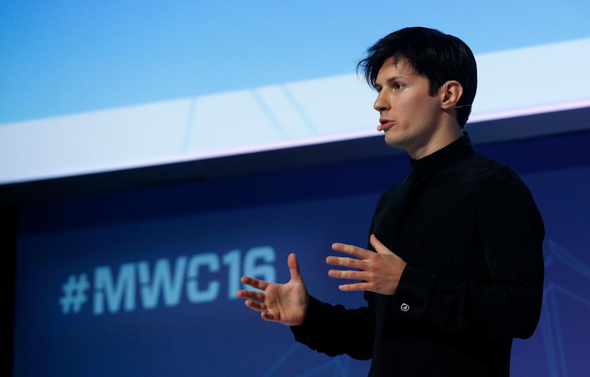 Telegram 首席执行官帕维尔·杜罗夫 （Pavel Durov） 被捕后被禁止未经许可离开法国