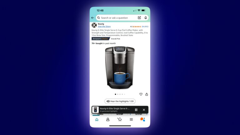 亚马逊在商品信息上测试 AI 创建的音频摘要