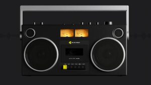 boombox 又回到了很酷的新蓝牙版本中，仍然可以播放磁带，现在只需要记住如何跳霹雳舞