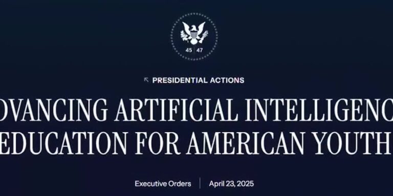 教育的未来：特朗普总统签署行政命令，在 K-12 学校实施人工智能