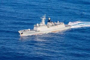 中国海军使用 AI 通过海军消磁增强 054 型护卫舰的隐身能力
