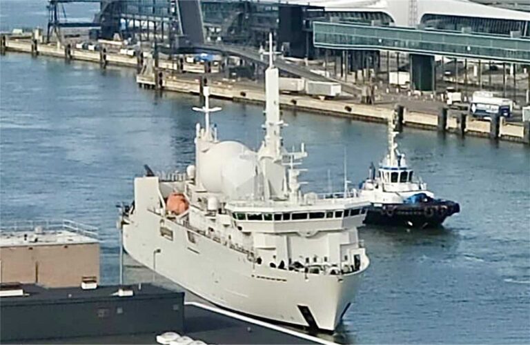 突发新闻：法国海军情报船 Dupuy de Lôme 开始首次波罗的海行动以追踪俄罗斯舰队
