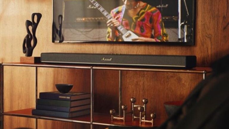 Marshall Soundbar 想将您的电视拨到 11