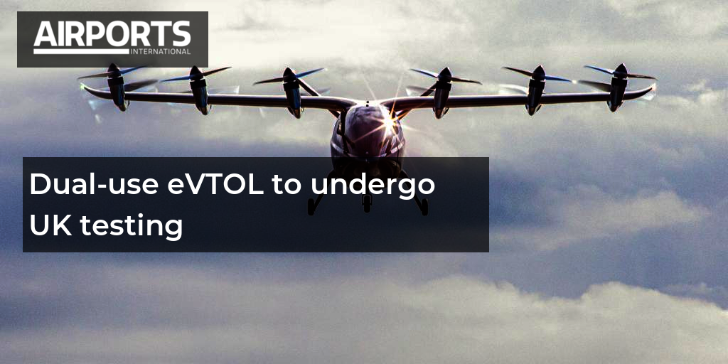 两用 eVTOL 将接受英国测试