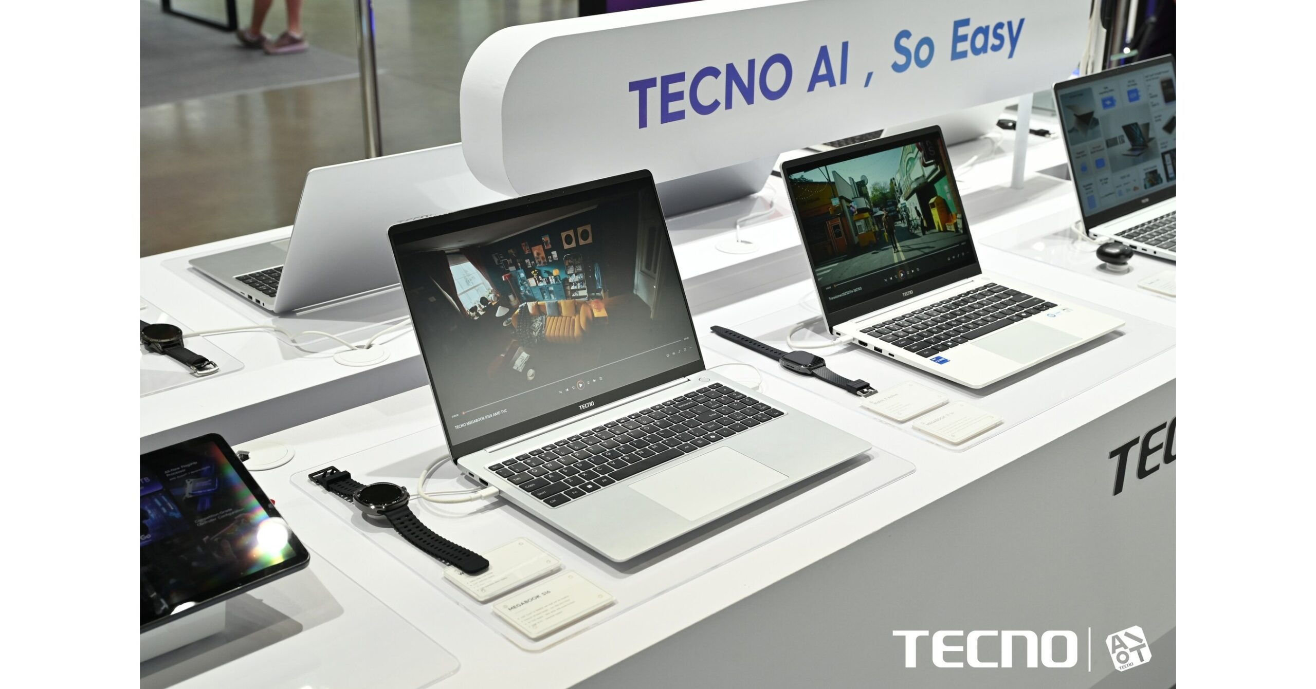 AI 的 Mega Leap：TECNO 在 COMPUTEX 2025 上展示下一代 AI PC 和 AI 产品生态系统创新