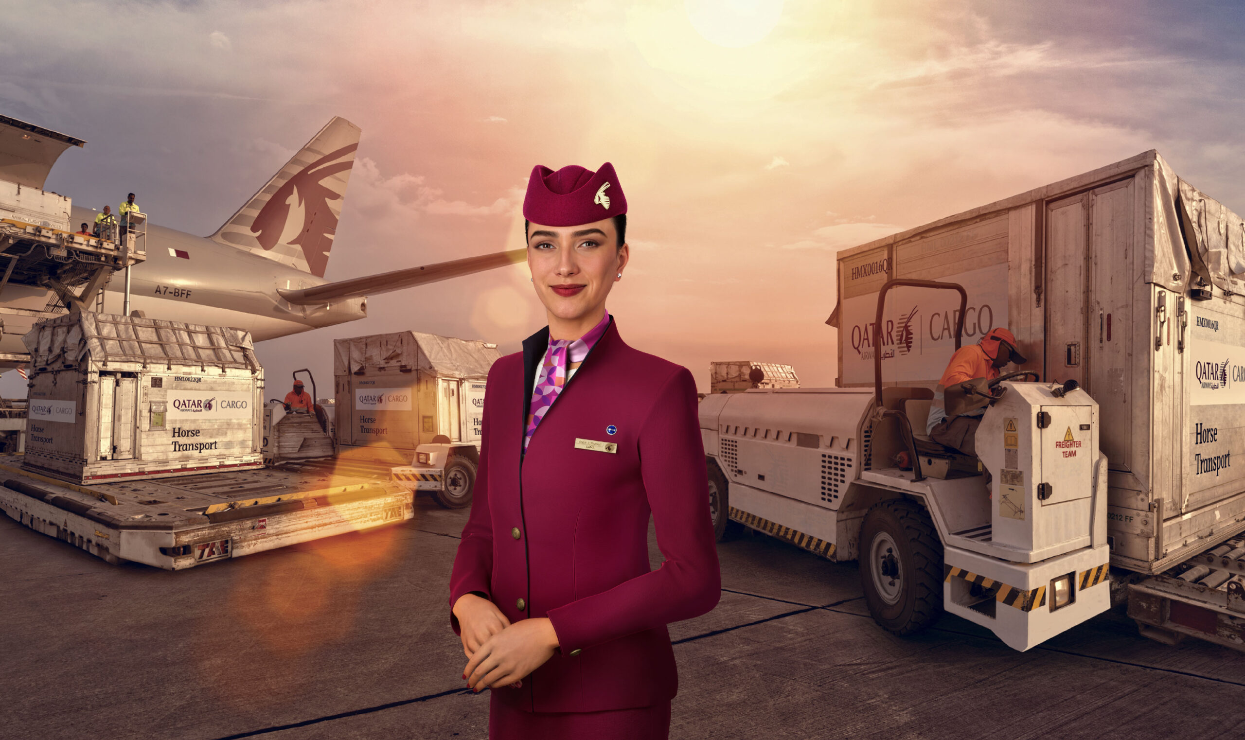 卡塔尔航空货运将在 2025 年欧洲航空货运展上展示全球首个 AI 数字机组人员 Sama