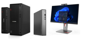 联想推出新的 ThinkCentre AI 台式机和 ThinkVision 显示器