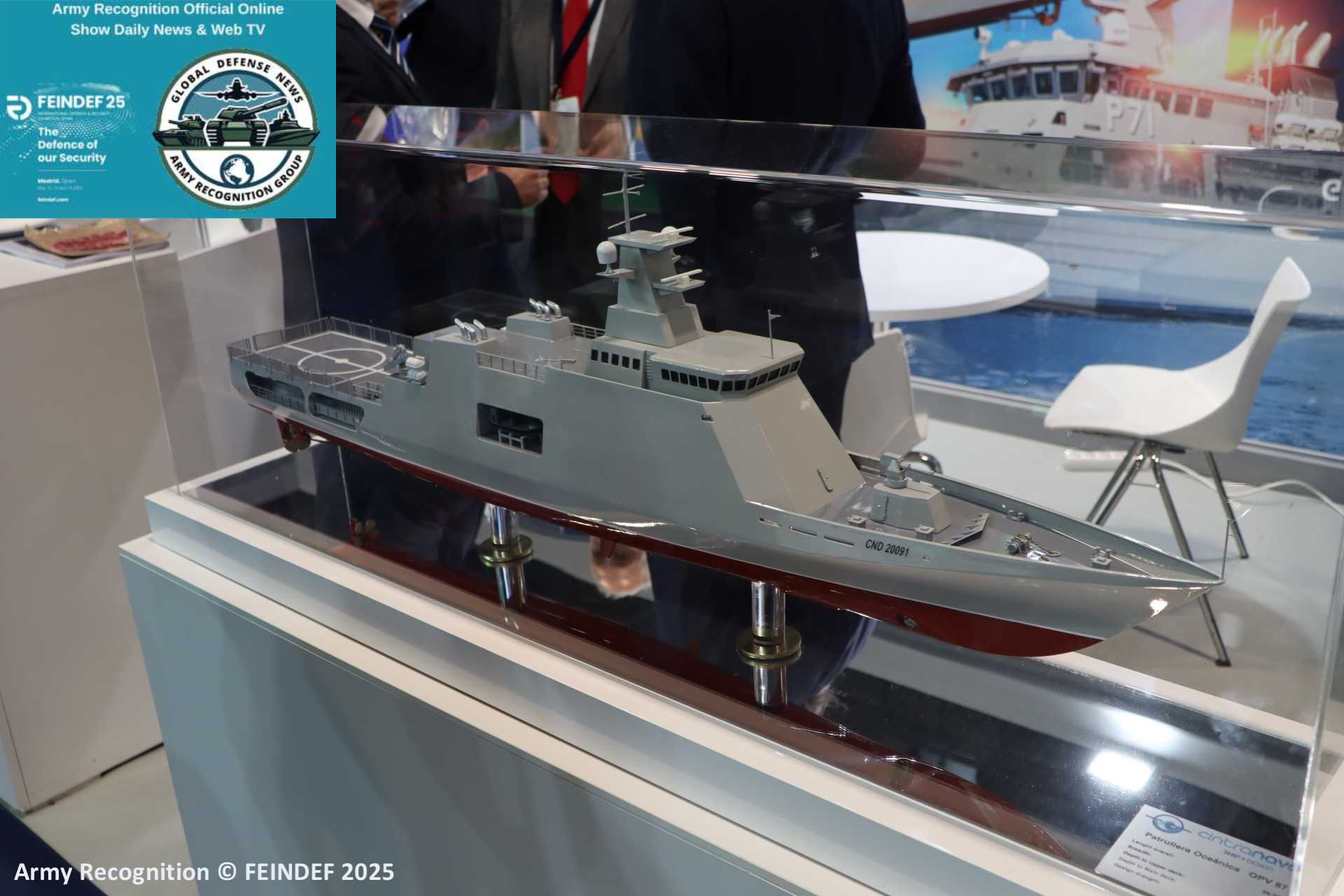 FEINDEF 2025：新型 OPV 87 巡逻舰如何加强乌拉圭的海军投射和海上威慑