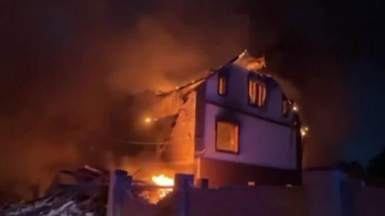 基辅：俄罗斯无人机袭击的后果