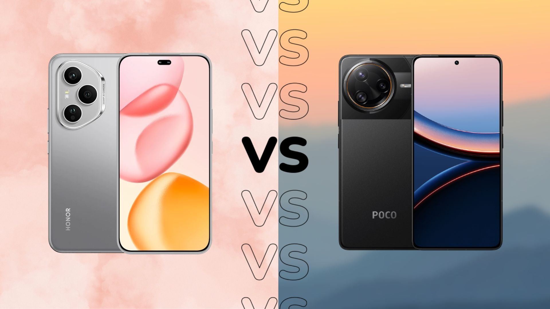 Honor 400 Pro 与 Poco F7 Ultra：比较高端 Android
