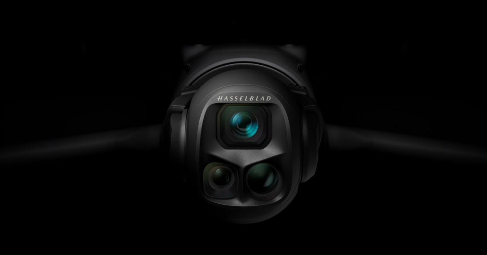 DJI 取笑了一款带有旋转三摄像头系统的新无人机